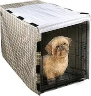 Dog Crate Cover Oxford Cloth Dog Crate Cover Waterproof Windproof Kennel Cover for Wire Crates