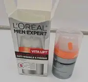 L'Oreal Men's Expert Vita Lift Anti-Wrinkle and Firming Moisturizer 1.6oz New