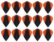 5 New Sets Harrows Sonic X Kite Dart Flights – Ships w/ Tracking - Orange
