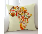 Africa Characteristics Cushion