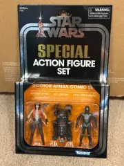 Star Wars TVC Vintage Collection DOCTOR APHRA SDCC SPECIAL SET