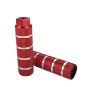 Mountain Bike Back Pedal Bazooka Bicycle Backseat General Back Stilt Bike Pedal RED (large hole) long section_100mm*28mm