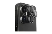 EFM 9H Tempered Glass Camera Lens Armour Guard For Apple iPhone 14 Pro Carbon