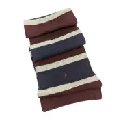 VTG Polo Ralph Lauren Scarf Striped Lambs Wool Blend NWT