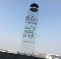 在飛比找Yahoo!奇摩拍賣優惠-1000ML 【塑料】Pongdang water 超大容量