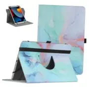 Universal 9 10 10.1 inch Android Tablet Case,Slim 360 Degree Green Marble