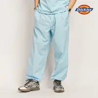 在飛比找momo購物網優惠-【Dickies】男款晴空藍舒適柔軟附腰帶寬版長褲｜DK01