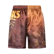 Hawthorn Hawks AFL AF9809 S21 Mens Team Logo Printed Satin Boxer Shorts New