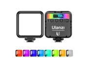 VL49 RGB Video Light, LED Camera Light 360 Full Color Portable Photography Lighting, 2000mAh Rechargeable CRI 95+ 2500-9000K Dimmable Light [Black]