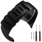 Silicone watch band replacement watch bracelet strap With clasp fastener for SUUNTO CORE