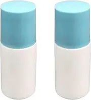2 Pcs 20ml Deodorant Sponge Container Liniment Bottles Empty Sponge Applicator Bottle Plastic Liquid Bottles for Cosmetic Lotion