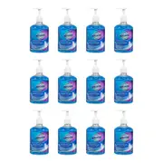 12x Northfork Fragrance Free Antibacterial Liquid Hand Wash Soap with Pump 500ml