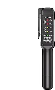 Brake Fluid Moisture Tester | High-Sensitivity Hydraulic Fluid Liquid Tester Brake Diagnostic Testing Tool - Oil Moisture Tester Precise Oil Moisture Analyzer for Automobiles
