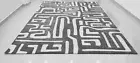 Premium Quality Rugs Noble Walker Kuba Grey Hand Tufted Authentic Woolen Carpet