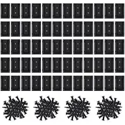 Goovilla Deck Railing Bracket, 60PCS Deck Railing Connectors for 2x4 Wood Post