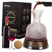 Wine Decanter, Wine Carafe Decanter, Lead-free Crystal Glass Wine Decanters