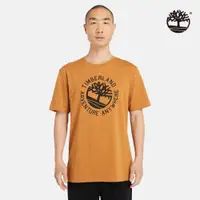 在飛比找蝦皮商城優惠-Timberland 男款小麥色標語Logo短袖T恤|A2Q