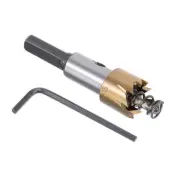 Hole Saw - [16mm] HSS (High Speed Steel) 4341 Drill Bit Cutter Titanium Plated
