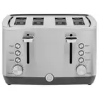 GE 4-Slice Wide Slot Toaster with 7 Shade Settings Stainless Steel appliances
