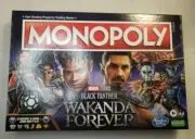 Monopoly: Marvel Studios' Black Panther: Wakanda Forever Edition Board Game- NEW