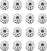 20Pcs Metal Bobbins for Domestic Sewing Machines Diameter Compatible with More Essential for Crafting Projects Seamstress Needs