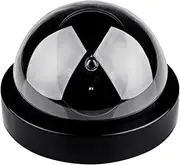 Outdoor/Indoor Video Surveillance Dummy Camera Home Dome Dummy Camera with Flashing Red LED Light