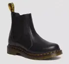 Dr Martens Slip On Boots 2976 Black Virginia DOC
