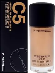 MAC Studio Fix Fluid SPF15 Foundation, #C5, 30 ml