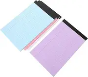 PLAFOPE Ruled Notebook Legal Pad A5 Memo Pad Portable Notepad Tear Off Pages for Office and School