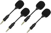 Mini Singing Supplies 4-Pole Noise Canceling Mic for Live Streaming Parties