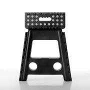 Portable Ladder Folding Step Stool Plastic Camping Chair Store Flat Outdoor 39cm