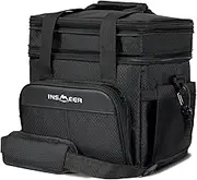 INSMEER Lunch Bag - 20L, Insulated Lunch Bag for Men & Women, 2 Deck Lunch Box with Leak-Proof, Perfect Cooler Lunch Box Bag for Travel, Camping, Work, Beach & Hiking