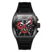 GUANQIN Men Automatic Wrist Watch Skeleton Tourbillon Sapphire Waterproof 5 BAR