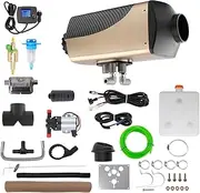 7KW Diesel Heater 12V, Parking Fuel air Heater Diesel Water Heater Integrated Machine with LCD Switch, Diesel Air Heater with Repair Tool Repair Kit, for Cars, RVs, Trucks, Ships, and Outdoor Places