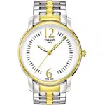 TISSOT T-TREND LADY 都會名媛腕錶(T0522102203700)-白/半金