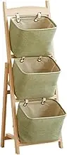 2/3/4 Tier Sling Book Rack Single-Sided Book Display Narrow Book Shelf Organizer Book Organizer for Bedroom & Nursery
