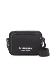 Burberry Logo Print Shoulder Bag