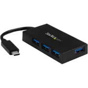 StarTech.com 4 Port USB C Hub - USB-C to 4x USB-A (USB 3.0/3.2 Gen 1 SuperSpeed 5Gbps)