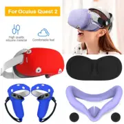 VR Controller Face Lens Cover Eye mask Silicone Shell For Oculus Quest 2 Elite