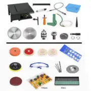 220v 50Hz Jewelry Polisher Machine Bench Lathe Grinder with Cutting Table 1850W