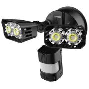 150W Equiv PIR LED Motion Sensor Lights Energy Saving Outdoor Floodlights IP65