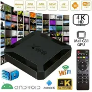 X96Q H313 Quad Core 2+16GB Android 10.0 OS 4K TV BOX 2.4G WIFI HDMI Media Player