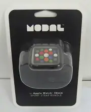 Modal - Sport Strap for Apple Watch 38mm - Black - MD-AWB38B
