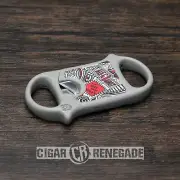 Alec Bradley Double Blade Stainless Steel V-Cut Cigar Cutter By Palio