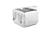 Laura Ashley Stainless Steel 4 Slice Home/Kitchen Compact Toaster Wild Meadow