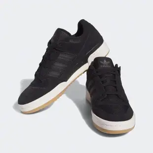 【adidas 愛迪達】Forum Low CL 男鞋 女鞋 黑色 復古 愛迪達 運動 休閒 休閒鞋 IE7203