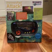 NOS Discovery Channel VTech Discovery Fact Attack Handheld Electronic Game - 90s