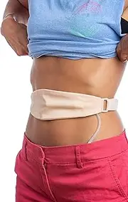Tuck-Away Peritoneal Dialysis Belt by Stickman (M 32"-42", Beige)