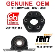 Drive Shaft Center Support w Drive Shaft Flex Joint Kit For BMW 528i E39 OEM