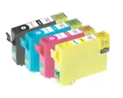 4x T138 T1381 1381 ink cartridge For Epson WF3520 WF3530 WF3540 WF7510 nonOEM